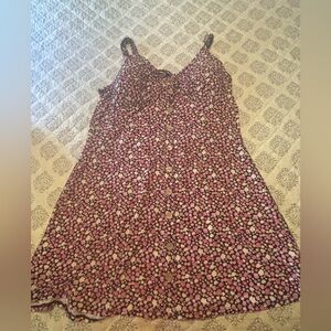 Floral Spaghetti Strap Dress